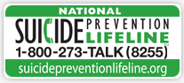 National Suicide Prevention Lifeline 1-800-273-8255