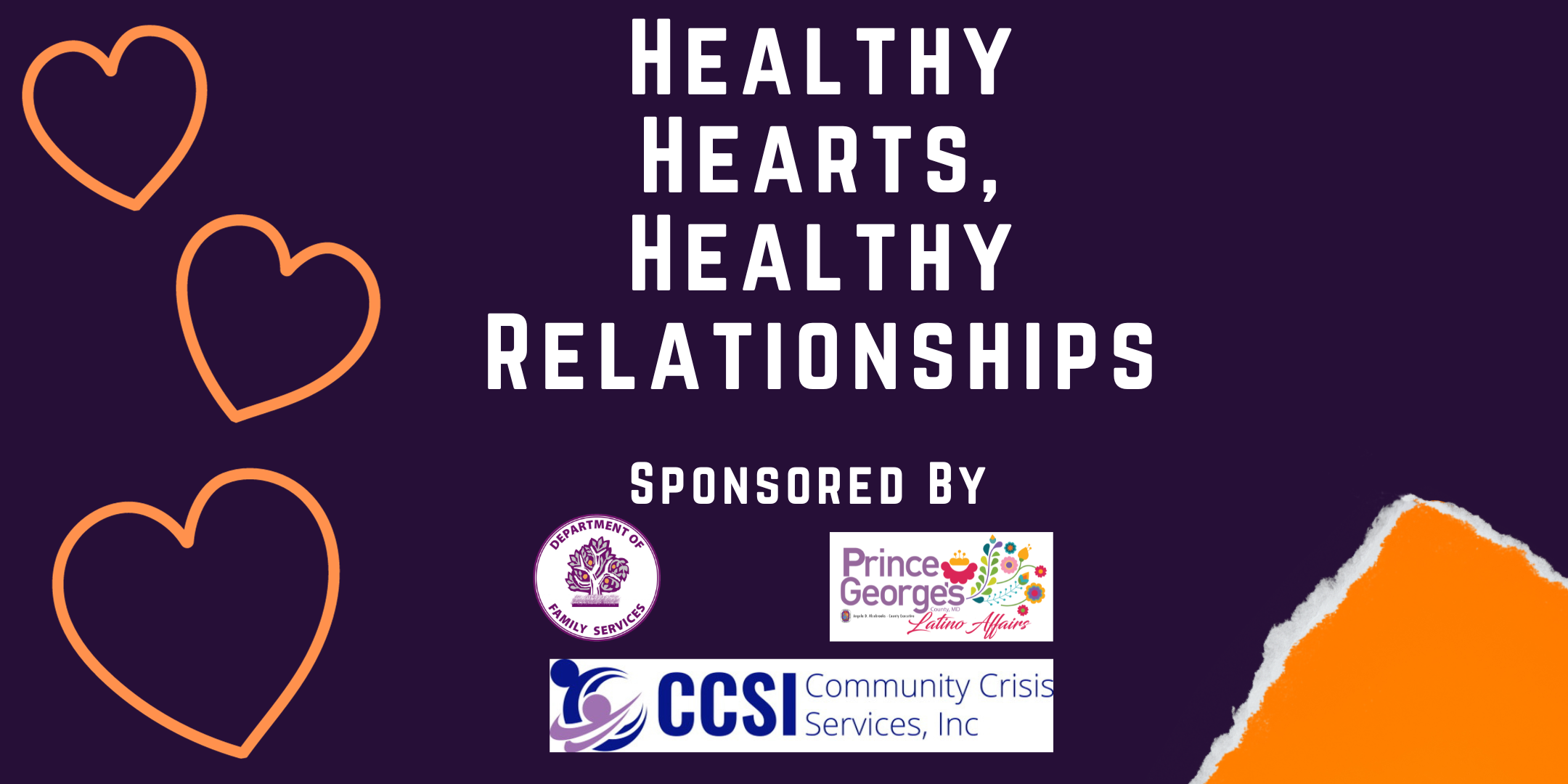 Healthy Hearts, Healthy Relationships: Teen Dating Violence Forum